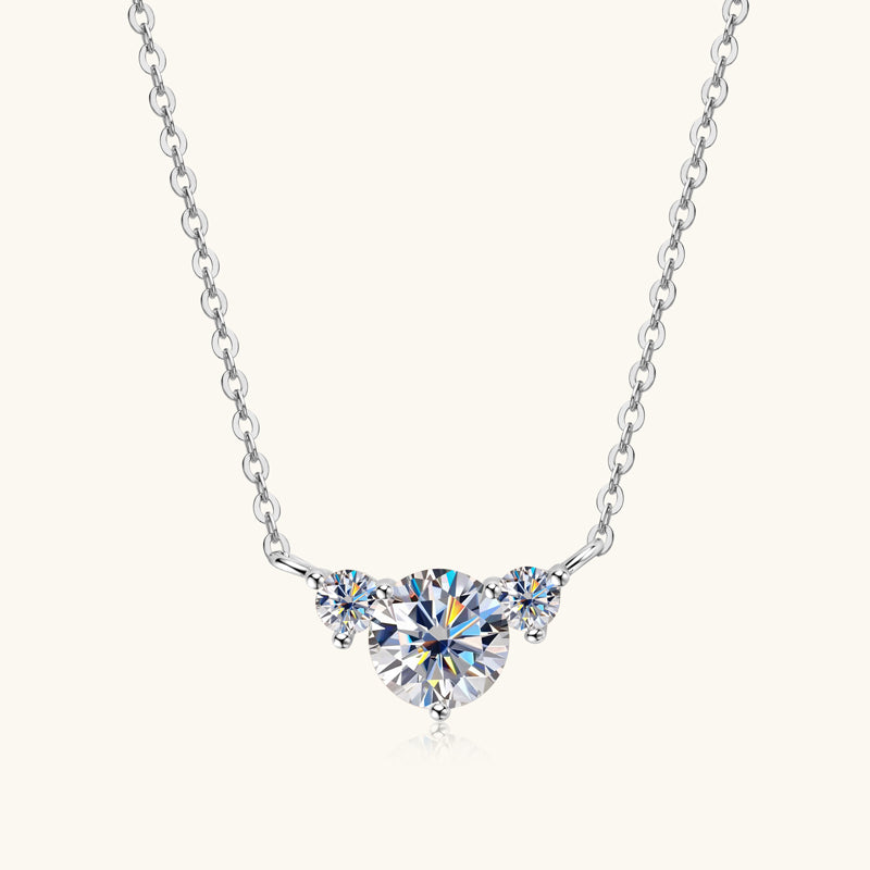 Romantic Smile Premium Moissanite Pendant Necklace