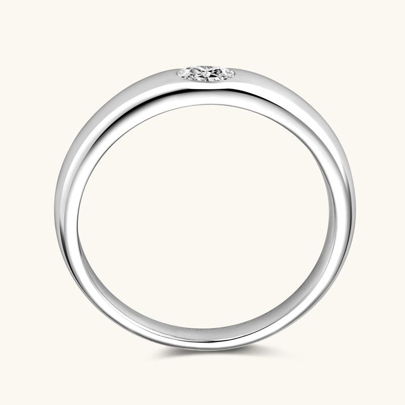 Oval Cut Premium Moissanite Wedding Ring - JESCOJES