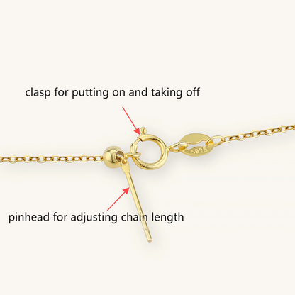 S925 Needle Clasp &amp; Pinhead