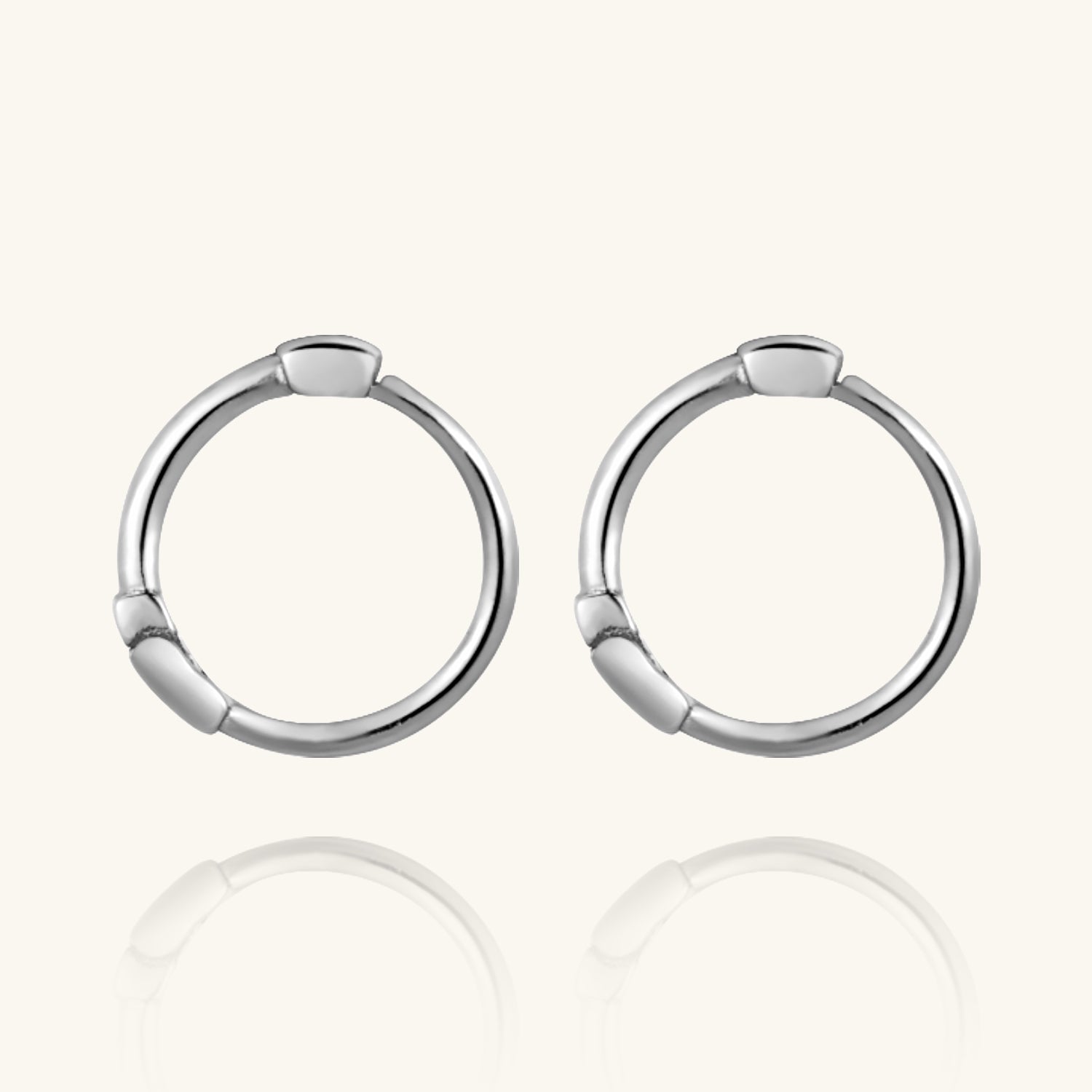 Easy Huggie Hoop Earrings - JESCOJES