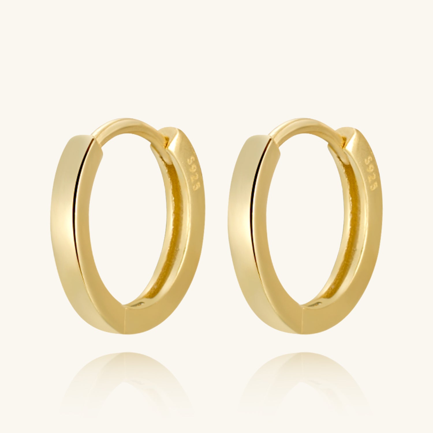 Shining Huggie Hoop Earrings - JESCOJES