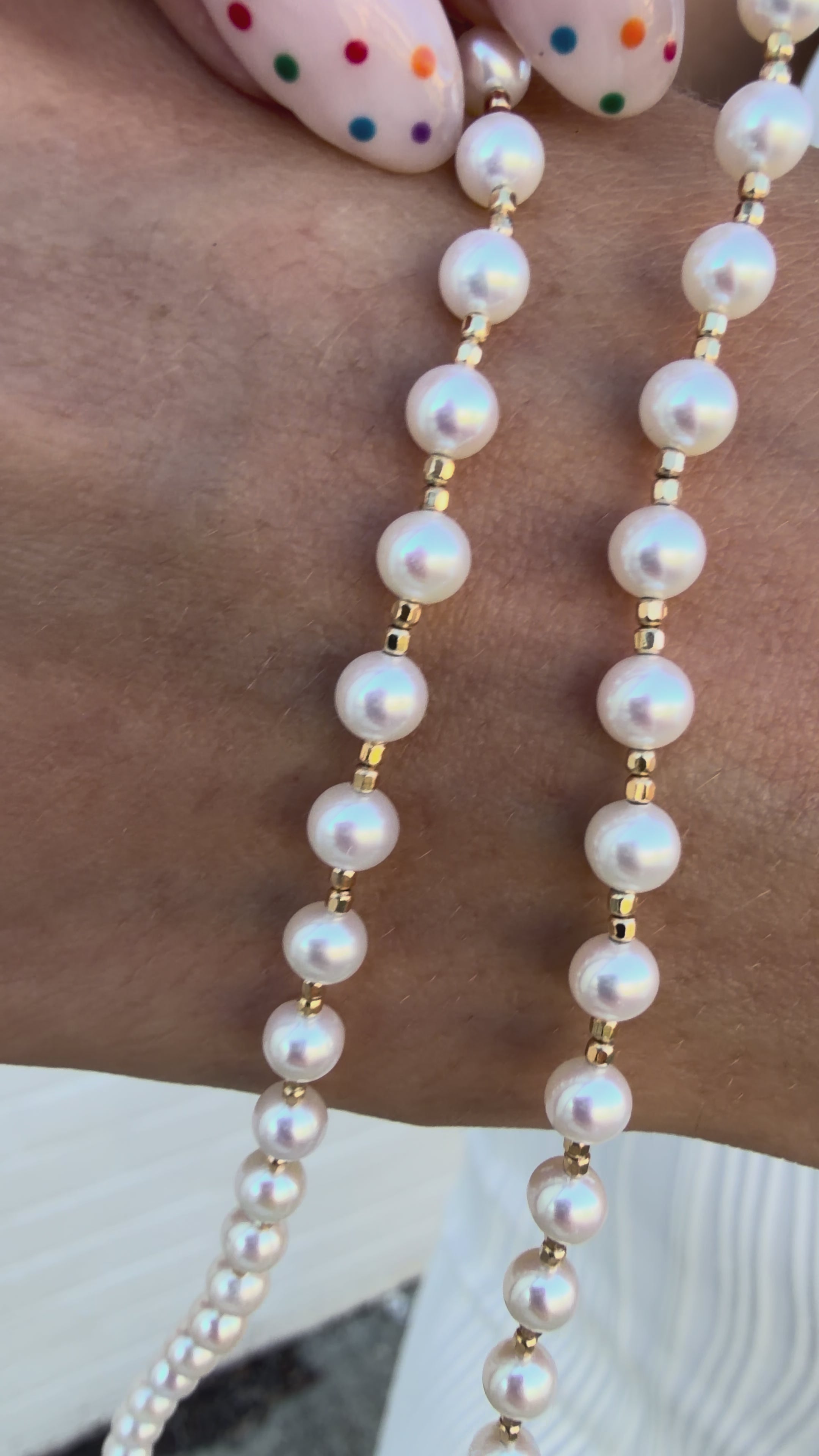 JESCOJES L'Aube | Aurora Pearl Necklace