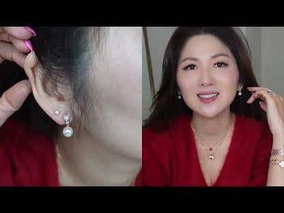 JESCOJES Luminous AAAA Pearl Earrings