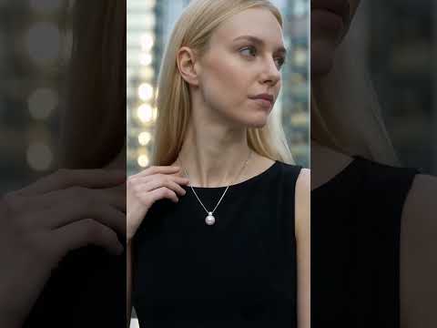 JESCOJES Noble AAAA Freshwater Pearl Pendant Necklace